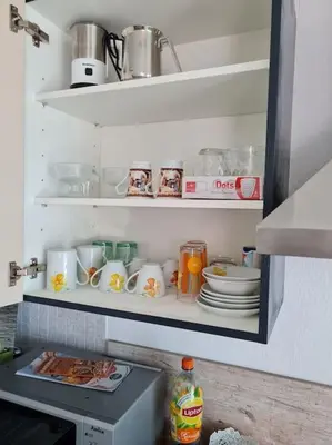 Küche/Küchenzeile in der Unterkunft Apartment in TOP Lage Durlacher Tor/KIT