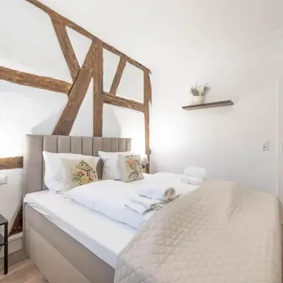 BackHome - SUITE L - Parkhaus - Fantastische Schlosslage - SmartTV - Waschmaschine - Netflix - 50qm - 24h Checkin- Apartment 1