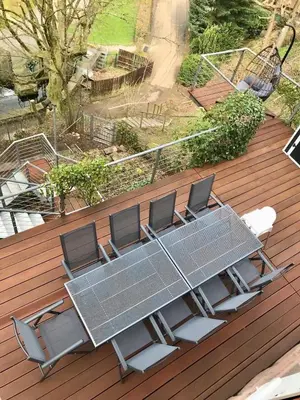 Ein Garten an der Unterkunft Villa Johanna