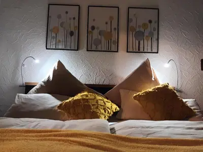 Ein Bett oder Betten in einem Zimmer der Unterkunft Lachberg9