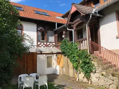 Grundriss der Unterkunft Ferienwohnungen Am Schloss - Monteurzimmer Reuhl