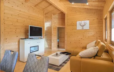 TV/Unterhaltungsangebot in der Unterkunft Amazing Home In Merzalben With Sauna