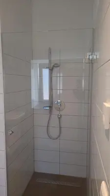 Ein Badezimmer in der Unterkunft Apartment Nordbergstrasse