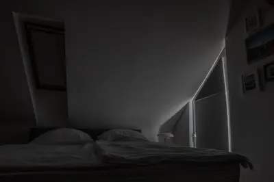 Ein Bett oder Betten in einem Zimmer der Unterkunft ÄSTAY - BoxSpring auch als Einzelbetten, voll ausgestattete Küche, Eco-Friendly, Radfahren & Wandern, inkl XL Parkplatz