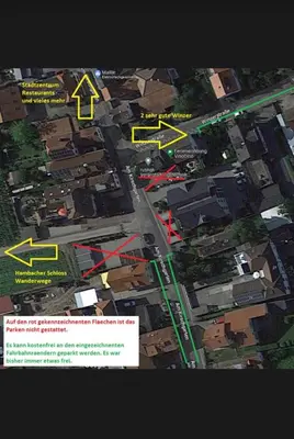 Die Umgebung um die Ferienwohnung