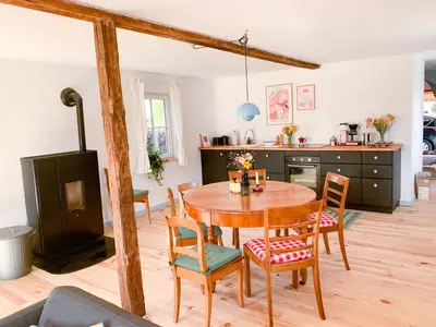 Küche/Küchenzeile in der Unterkunft Zita Ferienhäuser - Ferienhaus Feni