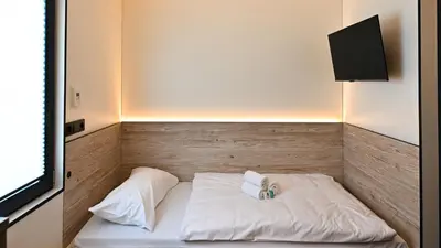 Ein Bett oder Betten in einem Zimmer der Unterkunft Roatel Hirschberg an der Bergstraße (A5) my-roatel-com