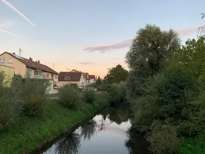Naturlandschaft in der Nähe der Ferienwohnung