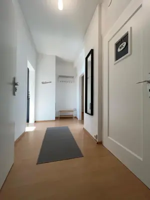 Grundriss der Unterkunft Romantisches Kamin-Apartment by Rabe - Gartenabteil, Smart-TV, Netflix