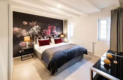 Ein Bett oder Betten in einem Zimmer der Unterkunft Casa La Fattoria Fiore