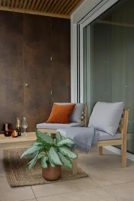 Grundriss der Unterkunft Schönes Neubau Serviced-Apartment mit Parkplatz