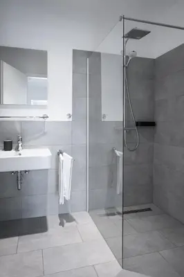 Ein Badezimmer in der Unterkunft Prime Park Family Deluxe Apartment Aschaffenburg