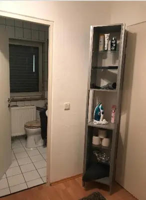 Ein Badezimmer in der Unterkunft Moderne Wohnung in Mannheim