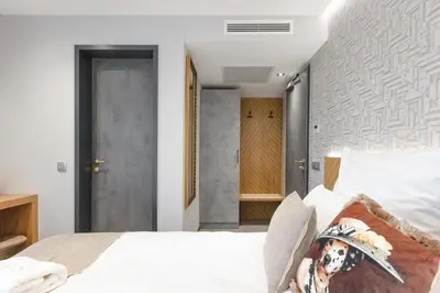 Ein Bett oder Betten in einem Zimmer der Unterkunft Victoria Interpark Hotel