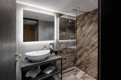 Ein Badezimmer in der Unterkunft Victoria Interpark Hotel