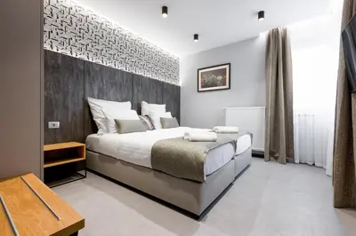 Ein Bett oder Betten in einem Zimmer der Unterkunft Victoria Interpark Hotel