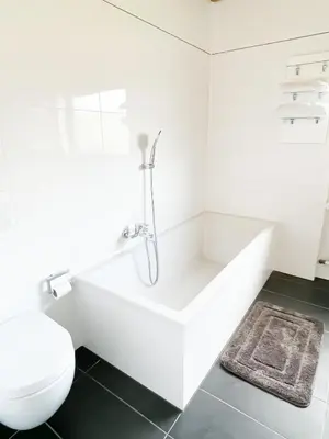 Ein Badezimmer in der Unterkunft Ferienwohnung Balu