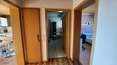 Küche/Küchenzeile in der Unterkunft Gemütliche, helle Wohnung im Luftkurort Dansenberg