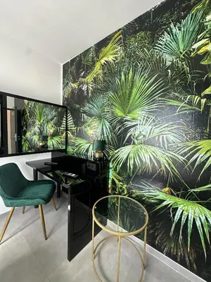 Ein Sitzbereich in der Unterkunft EasyLiving Darmstadt