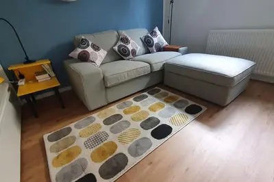 Ein Sitzbereich in der Unterkunft Apartment_BaLi