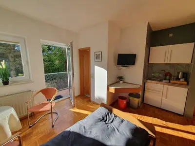 Küche/Küchenzeile in der Unterkunft ABM Apartment 16