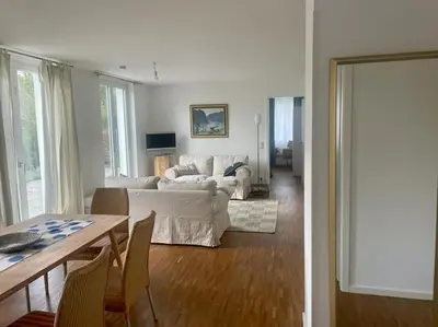 TV/Unterhaltungsangebot in der Unterkunft Wohnen am Seebach