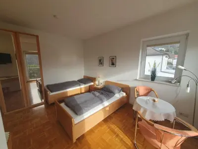 Ein Bett oder Betten in einem Zimmer der Unterkunft ABM Apartment 26