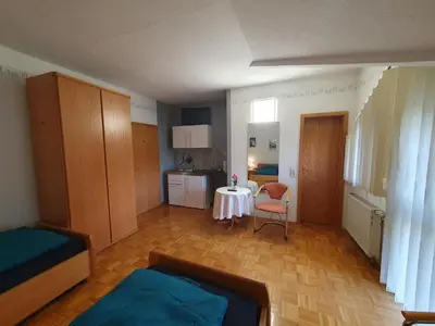 Ein Sitzbereich in der Unterkunft ABM Apartment 33