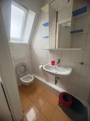 Ein Badezimmer in der Unterkunft Monteurwohnung mit Parkplatz - Besigheim