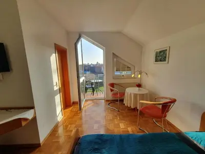 Ein Sitzbereich in der Unterkunft ABM Apartment 35