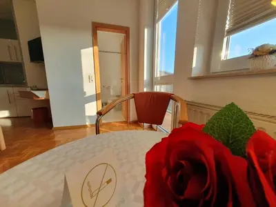 Ein Bett oder Betten in einem Zimmer der Unterkunft ABM Apartment 35