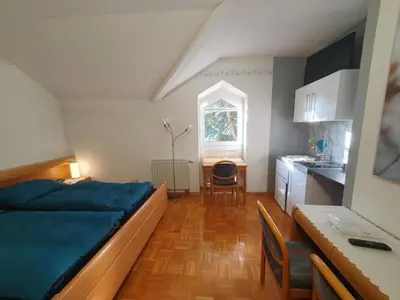 Ein Bett oder Betten in einem Zimmer der Unterkunft ABM Apartment 34