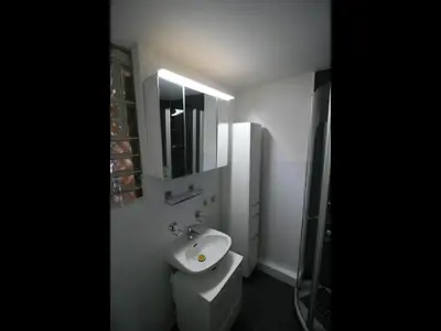 Ein Badezimmer in der Unterkunft NEU! Ferienwohnung im Herzen der Pfalz