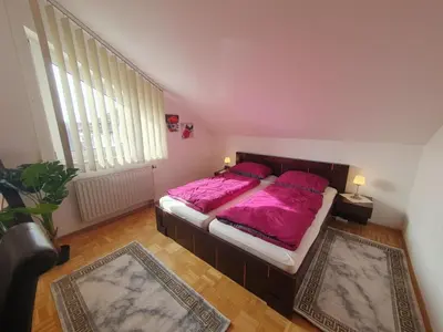 Ein Bett oder Betten in einem Zimmer der Unterkunft ABM 2-Zimmer Premium Suite 38