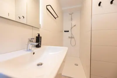 Ein Badezimmer in der Unterkunft Altstadt Apartments