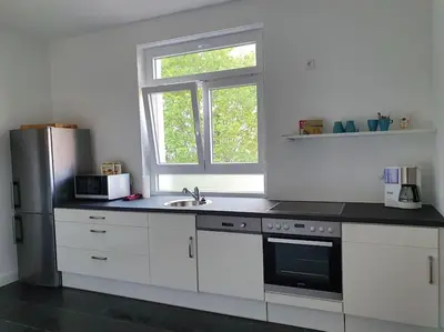Küche/Küchenzeile in der Unterkunft EG Weststadt Karlsruhe 4 Zimmer