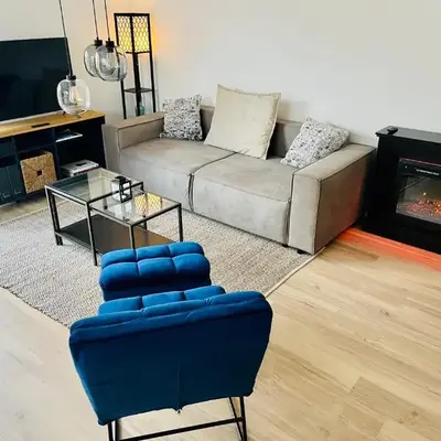 MyBLEISURE Premium Apartment mit Küche und Netflix nahe Heidelberg I SAP