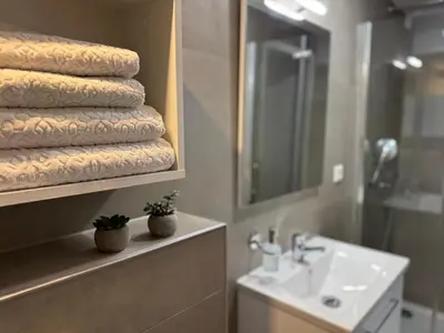 Ein Badezimmer in der Unterkunft Prime Host Dream