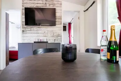 TV/Unterhaltungsangebot in der Unterkunft Gecko - The Tiny House