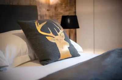 Ein Bett oder Betten in einem Zimmer der Unterkunft Casa La Fattoria Luna