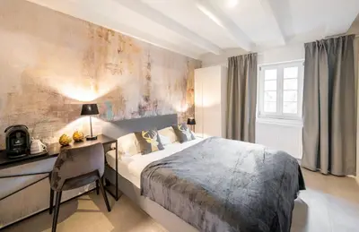 Ein Bett oder Betten in einem Zimmer der Unterkunft Casa La Fattoria Luna