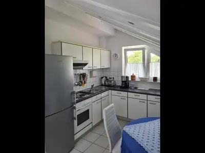Küche/Küchenzeile in der Unterkunft NEU Ferienwohnung Odenwald