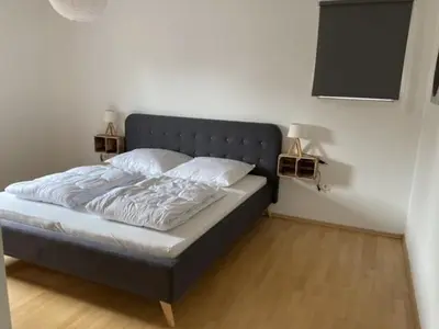 Ein Bett oder Betten in einem Zimmer der Unterkunft Appartment Griesheim