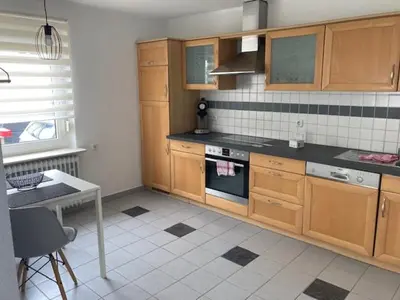 Küche/Küchenzeile in der Unterkunft Appartment Griesheim