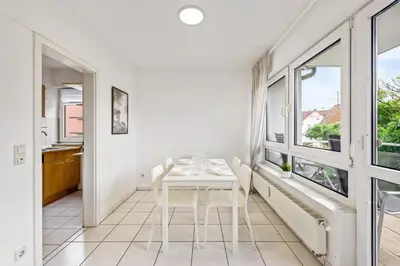 Ein Balkon oder eine Terrasse in der Unterkunft Hyra Living Untergruppenbach