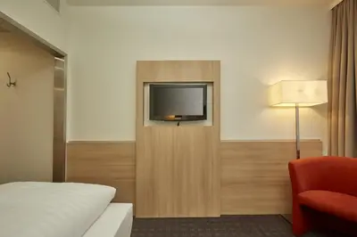 TV/Unterhaltungsangebot in der Unterkunft H+ Hotel Darmstadt