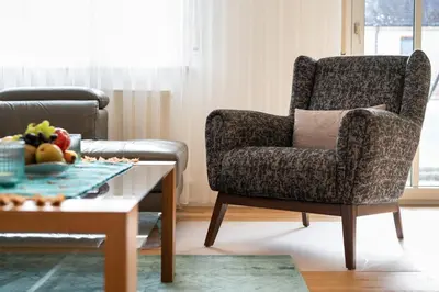 Ein Sitzbereich in der Unterkunft Minty Lounge