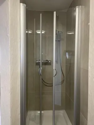 Ein Badezimmer in der Unterkunft Freigeist Apartments