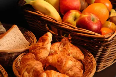 Essen im Hotel oder in der Nähe