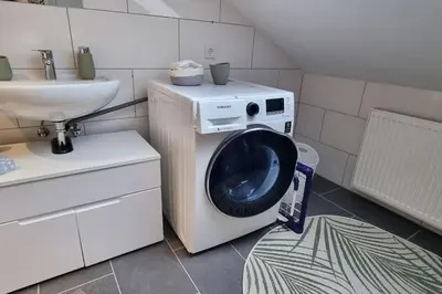Küche/Küchenzeile in der Unterkunft Capa Ferienwohnung Pfalz